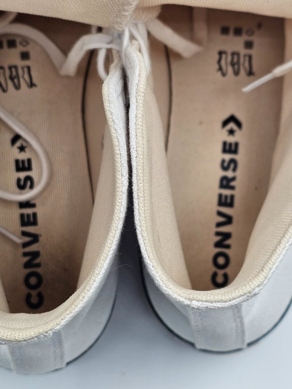 Converse All Star Lift High Top Platform Women’s 8 White Canvas Sneakers Chucks - Picture 8 of 10